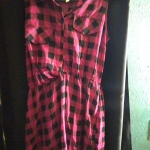 Plaid dress